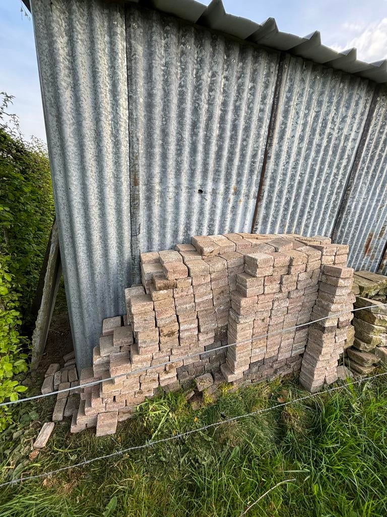 Klinkers /pavés, Enlèvement, Utilisé