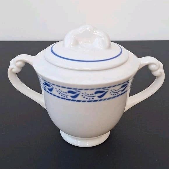 Sucrier Art Déco Moulin des Loups, années 1930., Antiquités & Art, Antiquités | Services (vaisselle) pièces, Enlèvement ou Envoi