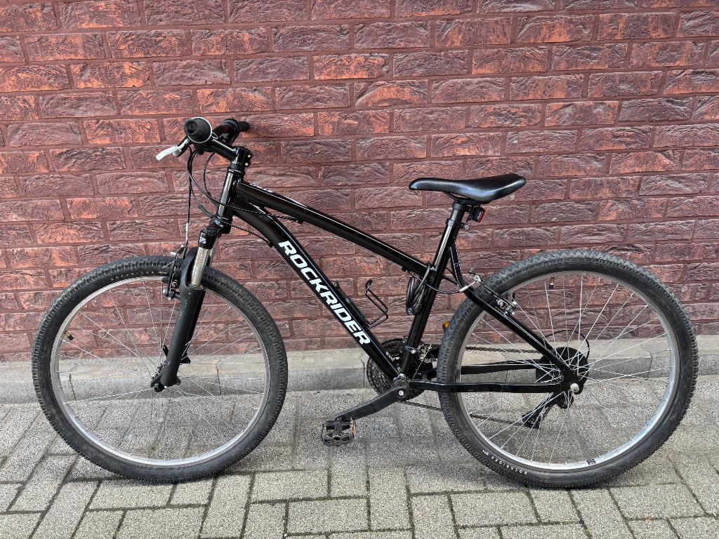 Rockrider st50 (noir), Vélos & Vélomoteurs, Enlèvement ou Envoi, Stabilisateurs, Comme neuf, Rockrider