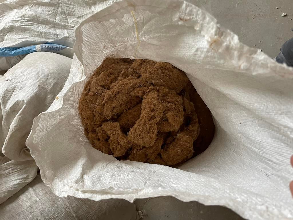 6 zakjes houtvezelpoeder om te geven, Ophalen