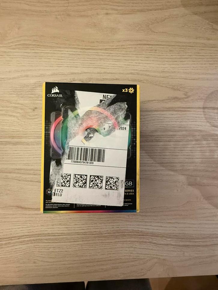 Corsair LL120 RGB ( 2x), Informatique & Logiciels, Refroidisseurs d'ordinateur, Neuf, Enlèvement ou Envoi