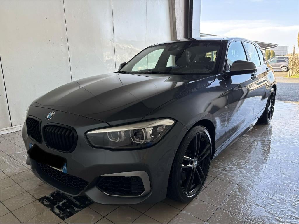 Blw M140i xdrive, Auto's, BMW, Particulier, 1 Reeks, Achteruitrijcamera, Benzine, 5 deurs, Automaat, Zwart, Zwart, Leder, Ophalen
