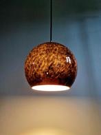Suspension en opaline noir moucheté, Peill & Putzler, 1970, Enlèvement ou Envoi