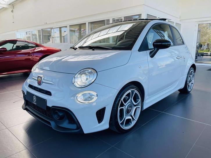 Abarth 595 1.4i * GARANTIE + TOIT PANO + LED + CLIM *, Auto's, Abarth, Bedrijf, Te koop, ABS, Airbags, Airconditioning, Bluetooth