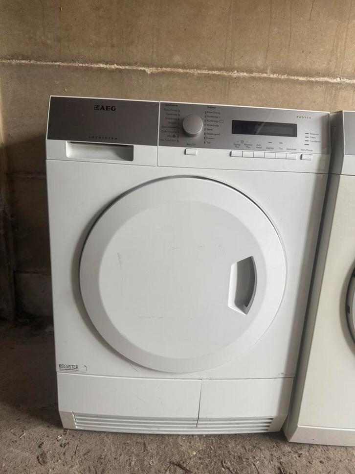 SÈCHE-LINGE AEG 8KG A++ (GARANTIE), Electroménager, Sèche-linge, Comme neuf, Enlèvement