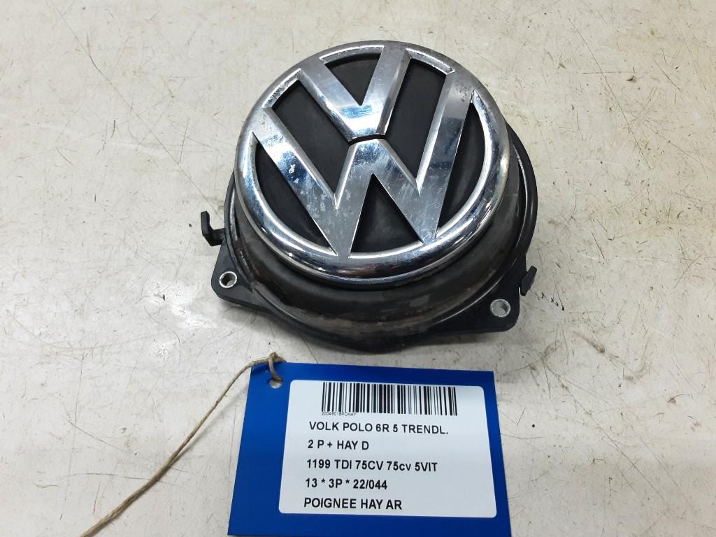 POIGNEE COFFRE / HAYON ARRIERE Polo V (6R) (6R6827469), Autos : Pièces & Accessoires, Utilisé, Volkswagen