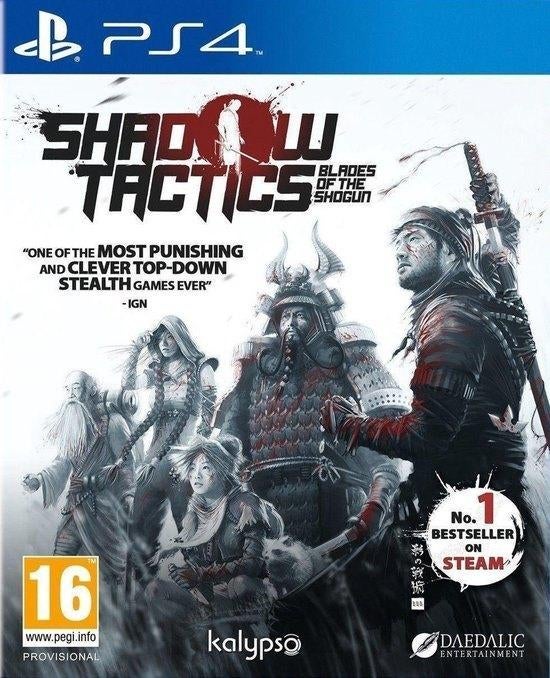 Shadow Tactics Blades of the Shogun, Consoles de jeu & Jeux vidéo, Jeux | Sony PlayStation 4, Enlèvement ou Envoi, 1 joueur, Comme neuf