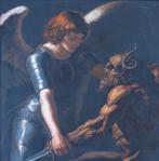 ARCHEMISIO / L'ARCENGELO GABRIELE / OLIEVERF / 91x90cm KADER, Ophalen