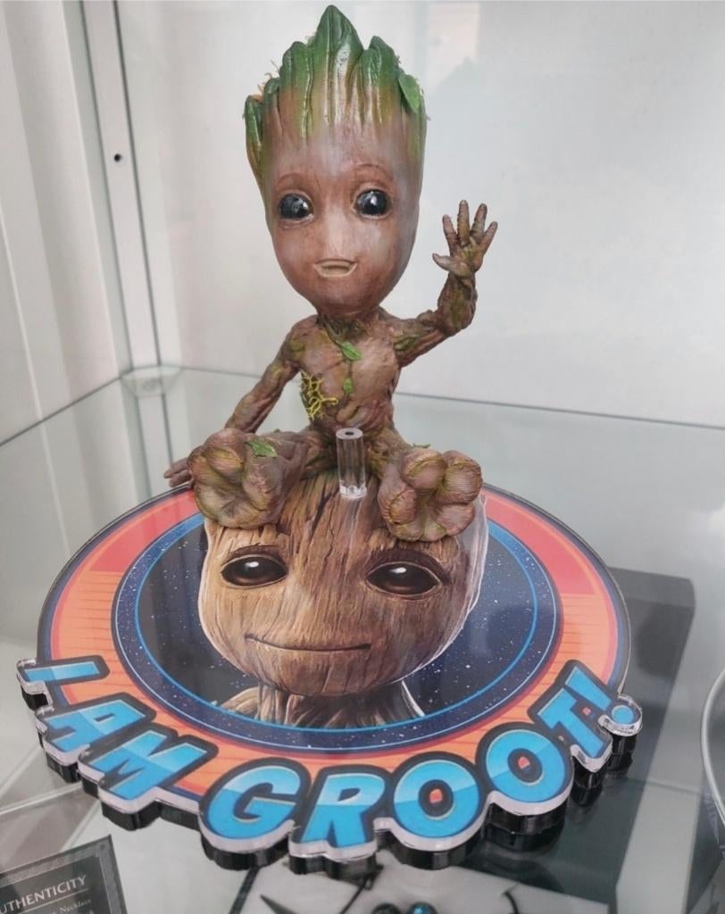 I Am Groot Marvel, Ophalen of Verzenden, Overige figuren, Zo goed als nieuw, Beeldje of Figuurtje