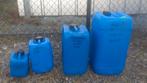 Plastic jerrycans van 25 liter om weg te geven, Minder dan 75 liter, Ophalen, Gebruikt, Kunststof