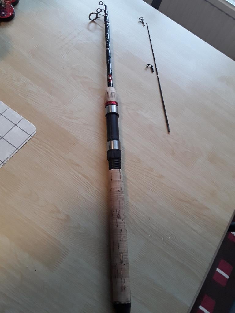 Telescoop  daiwa hengel. 1m80 ...lezen, Watersport en Boten, Hengelsport | Roofvissen, Ophalen, Nieuw, Werphengel