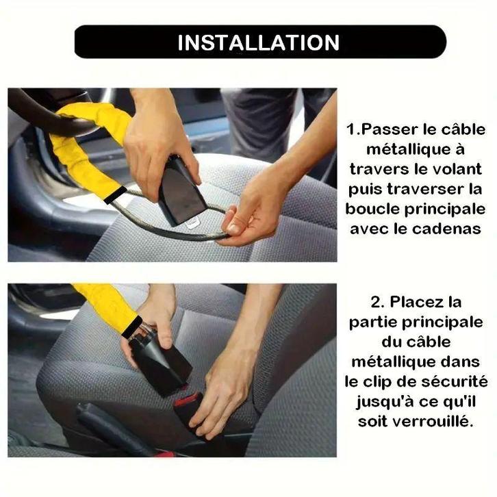 Antivol voiture - Camping Car - Camionette, Caravanes & Camping, Camping-car Accessoires, Neuf, Enlèvement ou Envoi