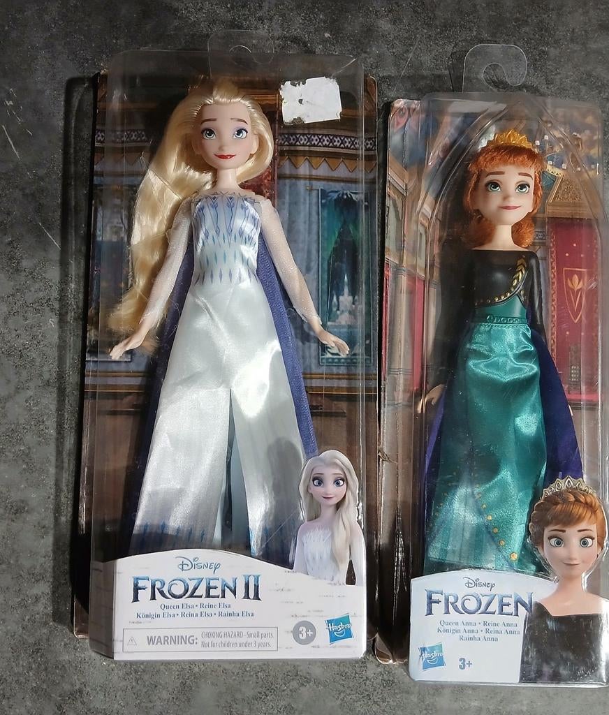 Frozen Anna en Elsa poppen, Enfants & Bébés, Jouets | Poupées, Enlèvement, Neuf