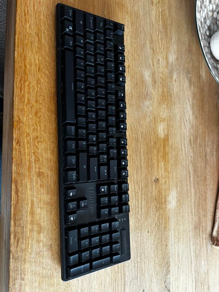 Battletron-toetsenbord met muis, Gebruikt, Toetsenbord en muis-set, Azerty, Ophalen of Verzenden