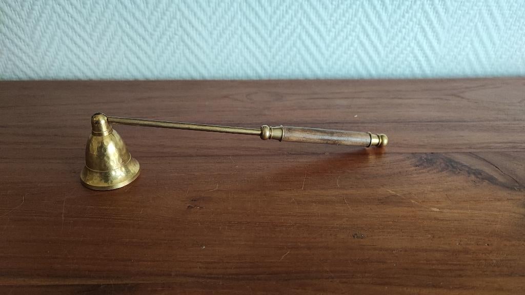 Vintage Koperen Kaarsdover, Ophalen of Verzenden, Koper