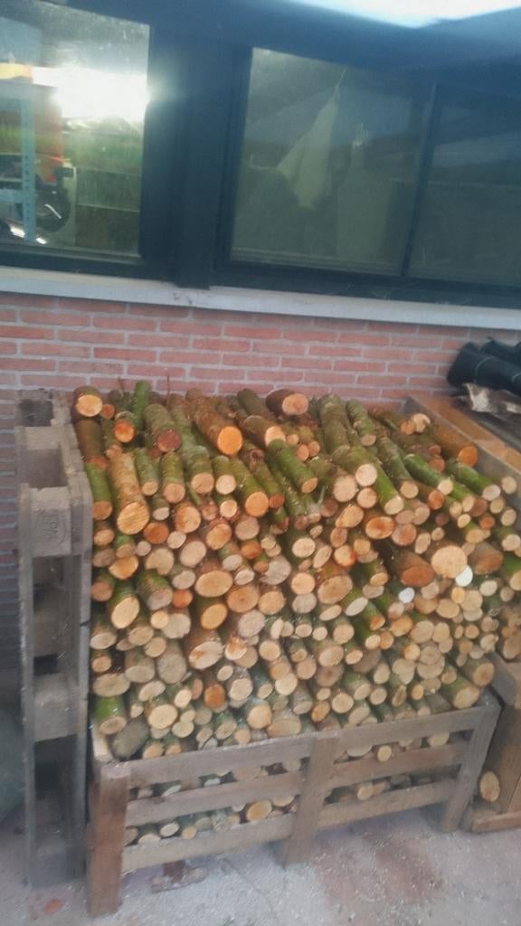 Brandhout wilg voor volgendjaar te branden stock bijna leeg, Ophalen of Verzenden