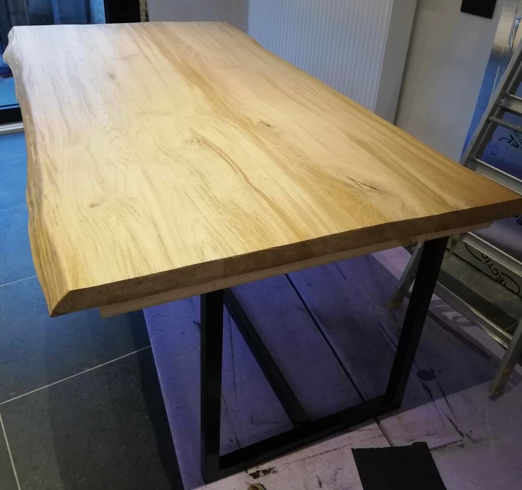 Tafel set eik boomstamtablet, Ophalen, Nieuw