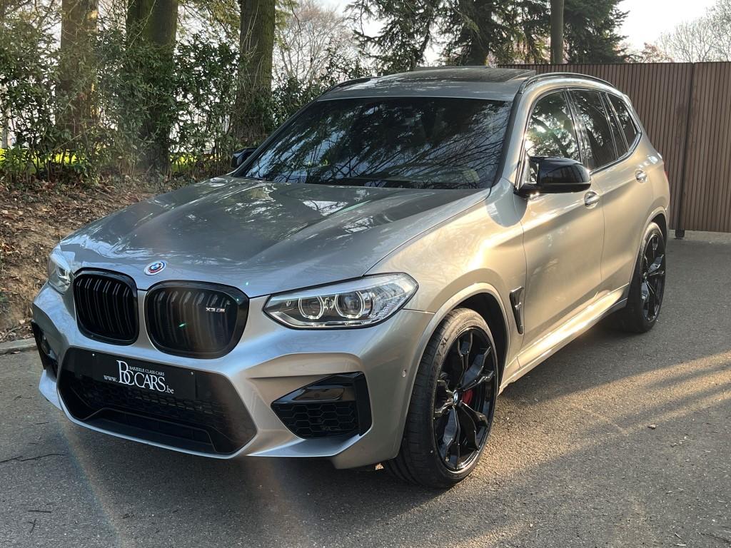 BMW X3 M Competition-Led-Pano-Prof-HK Sound-Cam-21", Cuir, Argent ou Gris, Achat, 375 kW