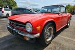 Triumph TR6 - État du salon 1974, Rouge, Achat, Boîte manuelle, Noir