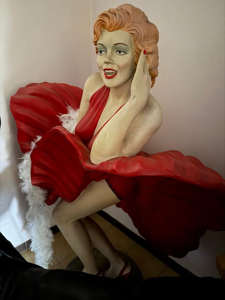 Marilyn Monroe polyester beeld, Ophalen, Gebruikt
