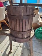 Ancien pressoir à raisin, Enlèvement