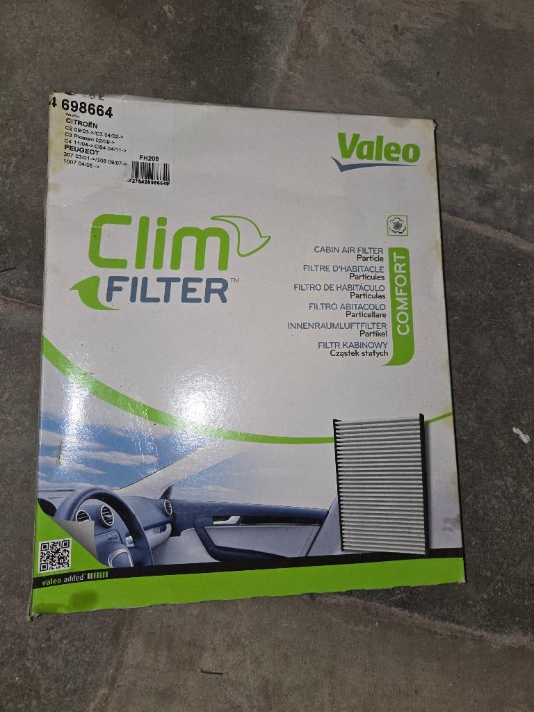 Interieurfilter Valeo, Autos : Pièces & Accessoires, Filtres, Enlèvement, Neuf, Citroën