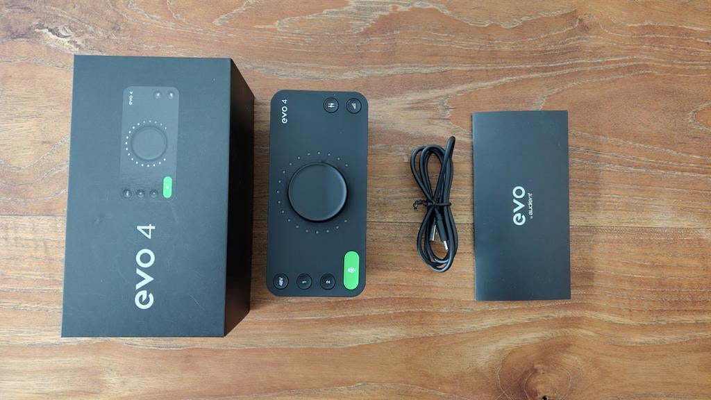 Audient EVO 4, Computers en Software, Geluidskaarten, Zo goed als nieuw, Extern, Ophalen of Verzenden