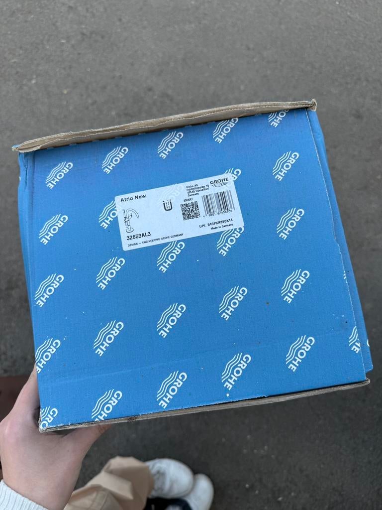 Vrijstaande badkraan vloermontage donkergrijs geborsteld, Bricolage & Construction, Sanitaire, Enlèvement, Neuf, Baignoire