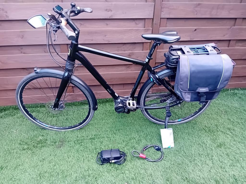 Giant Prime E+2 elektrische fiets + gratis fiets zak en slot, Fietsen en Brommers, Elektrische fietsen, Ophalen, Zo goed als nieuw