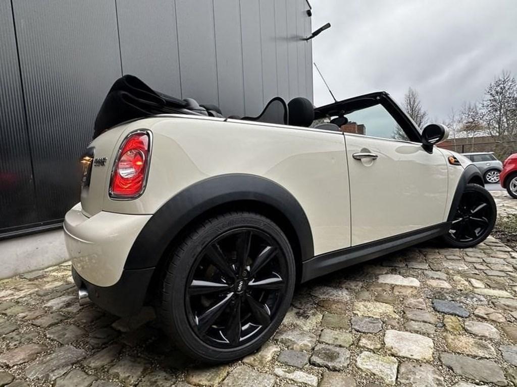 MINI Cooper Cabrio Cooper Cabrio 17" Alu, 95239 km ,Klima,,, Auto's, 90 kW, 122 pk, Zwart, Cabriolet