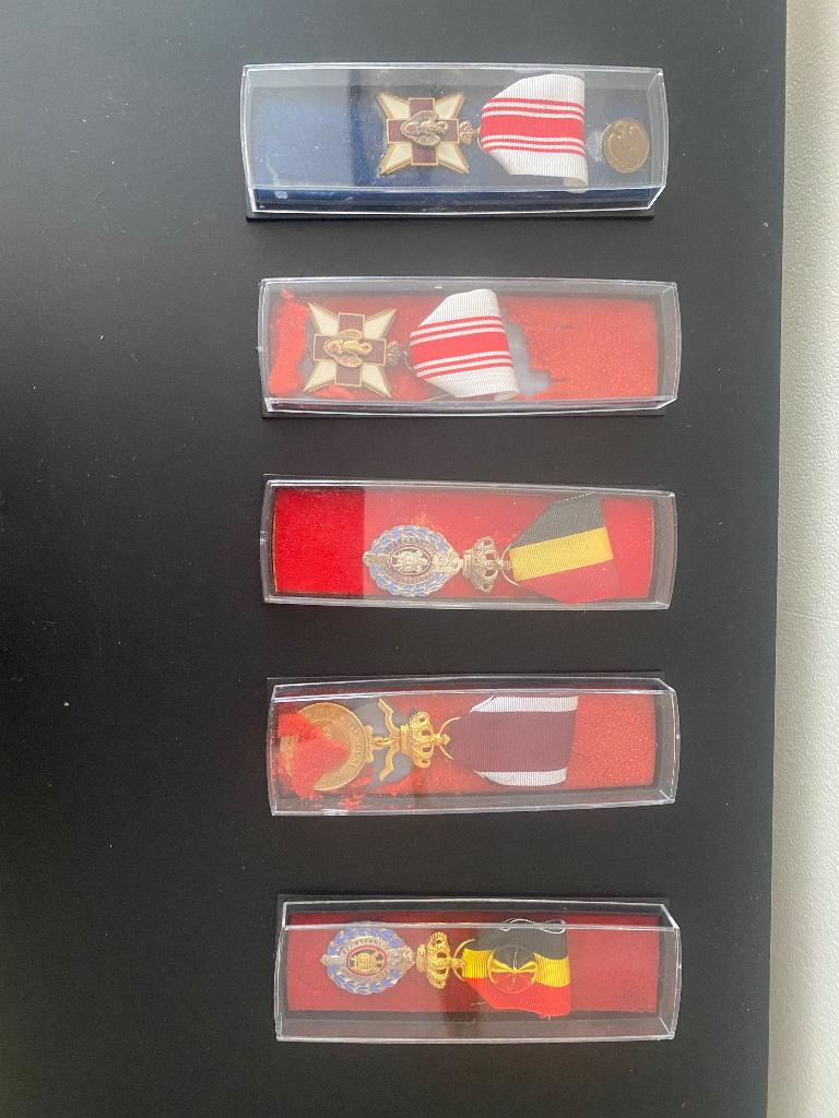 Diverse Belgische Medialles, Ophalen of Verzenden