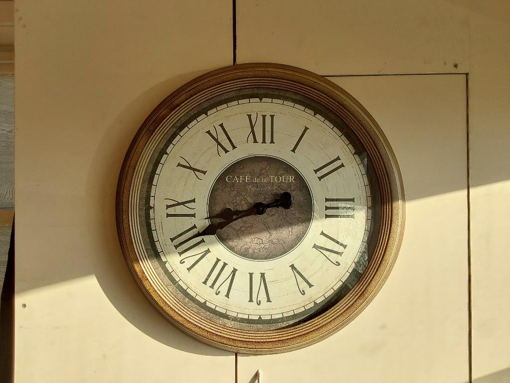 Wandklok, Ophalen, Zo goed als nieuw, Wandklok