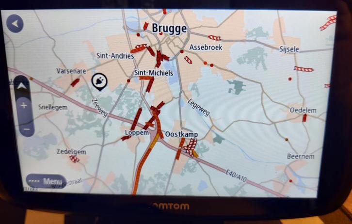 TomTom GO 6100, Auto diversen, Autonavigatie, Zo goed als nieuw, Ophalen of Verzenden