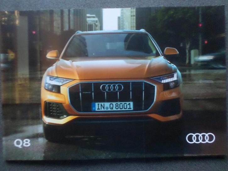 Audi Q8 2018 brochure, Boeken, Auto's | Folders en Tijdschriften, Audi, Ophalen of Verzenden