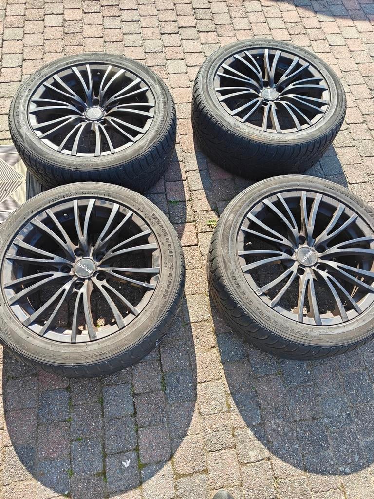 Monaco Wheels 5*120 17", Auto-onderdelen, Banden en Velgen, Ophalen, Band(en)