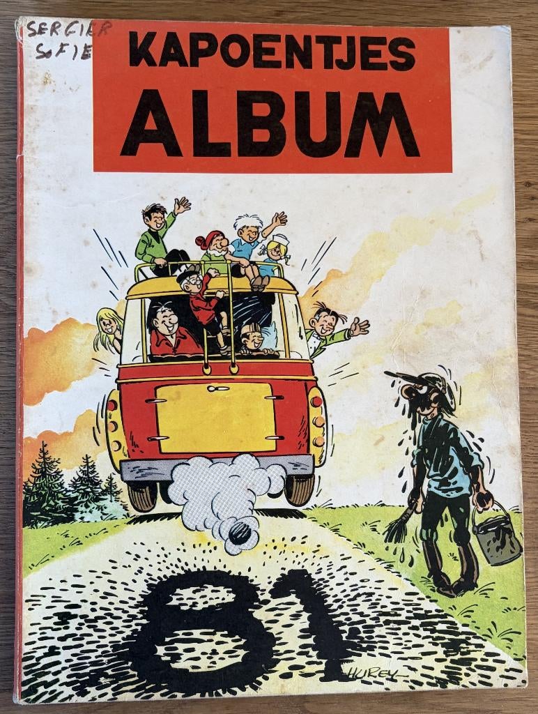 Kapoentjes Album 81 - 1e druk (1967) Strip, Boeken, Stripverhalen, Gelezen, Eén stripboek, Ophalen of Verzenden