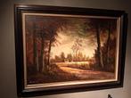 Landelijk zicht, Antiek en Kunst, Kunst | Schilderijen | Klassiek, Ophalen