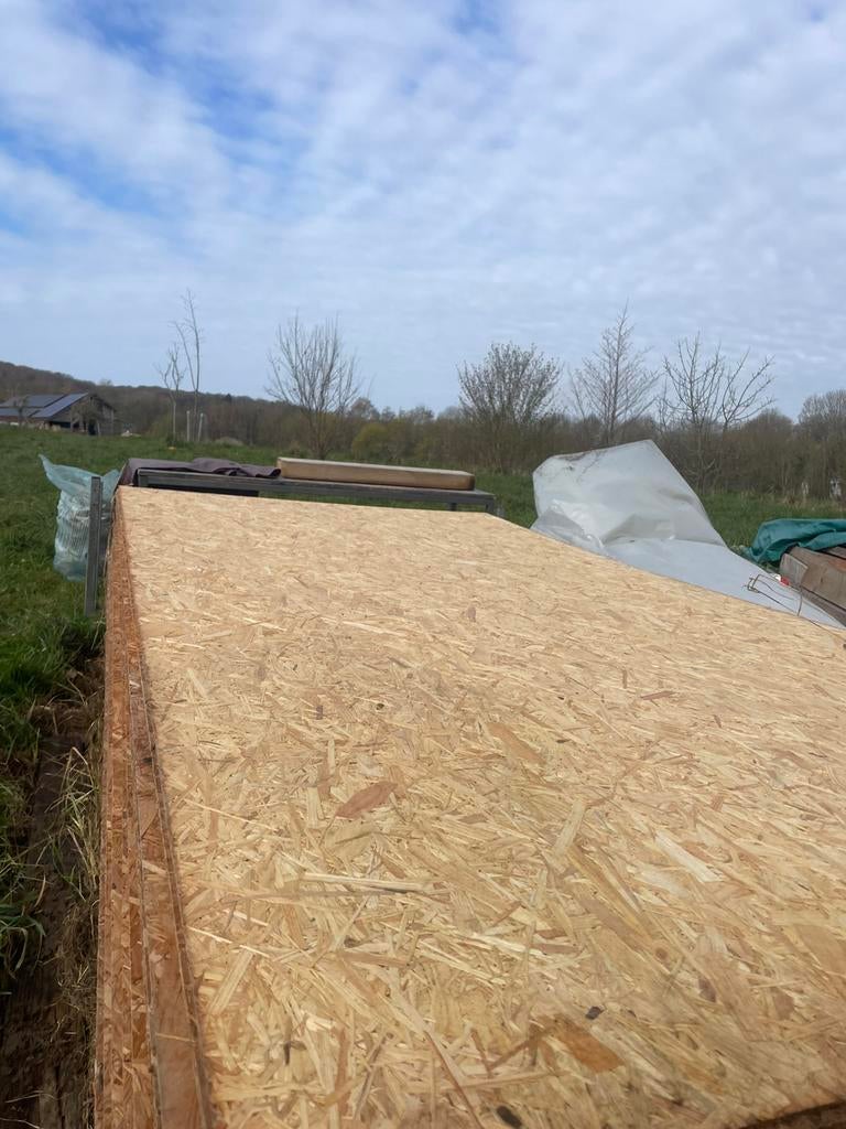 Osb 250 x126cm, Doe-het-zelf en Bouw, Hout en Planken, Verzenden, Zo goed als nieuw, 200 tot 250 cm, Plank