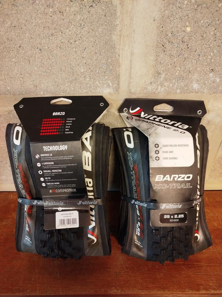 Pneus VTT 29 er Vittoria Barzo, Vélos & Vélomoteurs, Vélos Pièces, Neuf, Caoutchouc, Enlèvement, Mountainbike