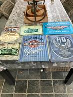 Harley platen voor mancave, Motoren, Ophalen, Gebruikt