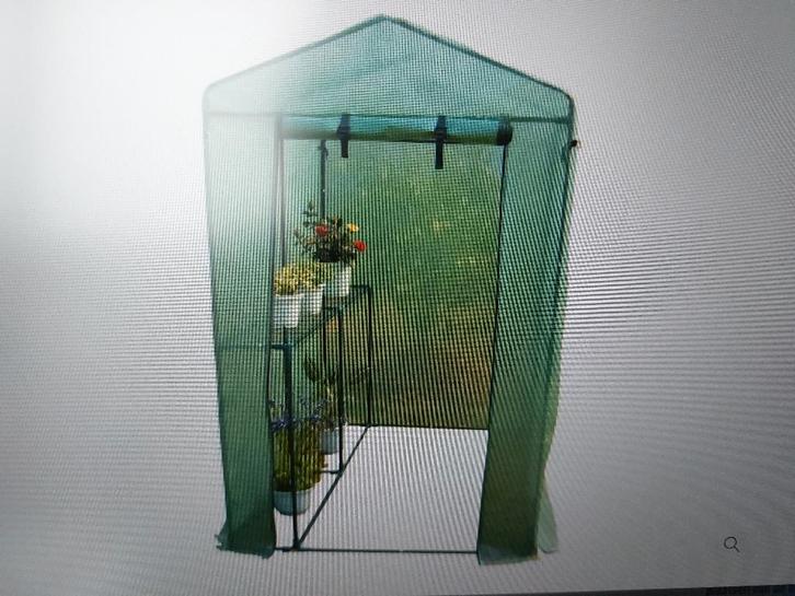 Conservatoire, Jardin & Terrasse, Serres, Comme neuf, Serre, Aluminium, Film, Enlèvement