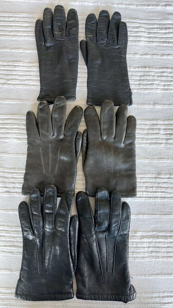 Leren handschoenen, Ophalen of Verzenden, Handschoenen