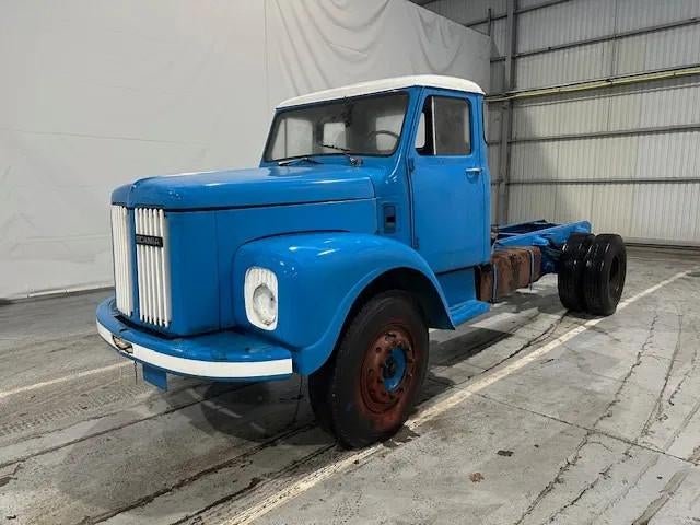 Scania L 86 TORPEDO (année de construction 1972), Autos, Camions, Entreprise, Achat, Scania, Diesel, Boîte manuelle, Bleu, Propulsion arrière