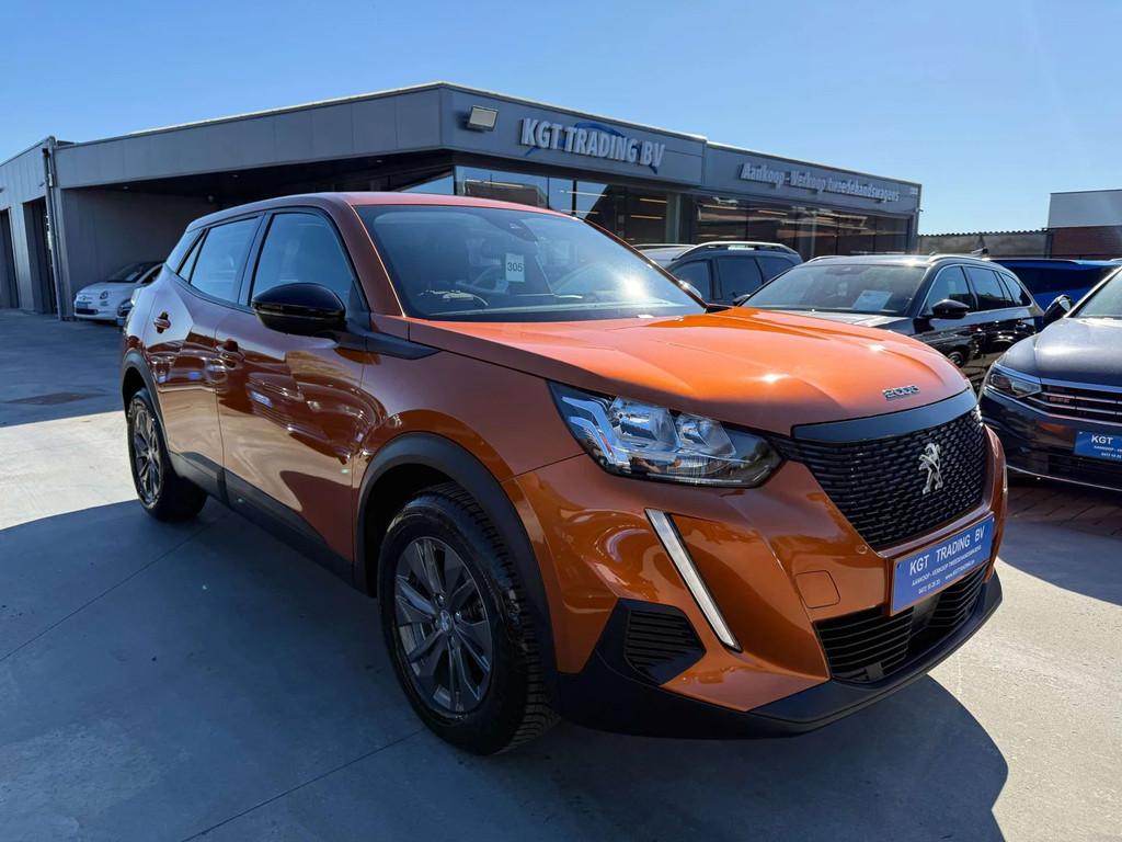 Peugeot 2008 1.2i 101PK NAVIGATIE CARPLAY PDC BLUETOOTH LED, Autos, Peugeot, 1263 kg, Achat, Euro 6, Entreprise
