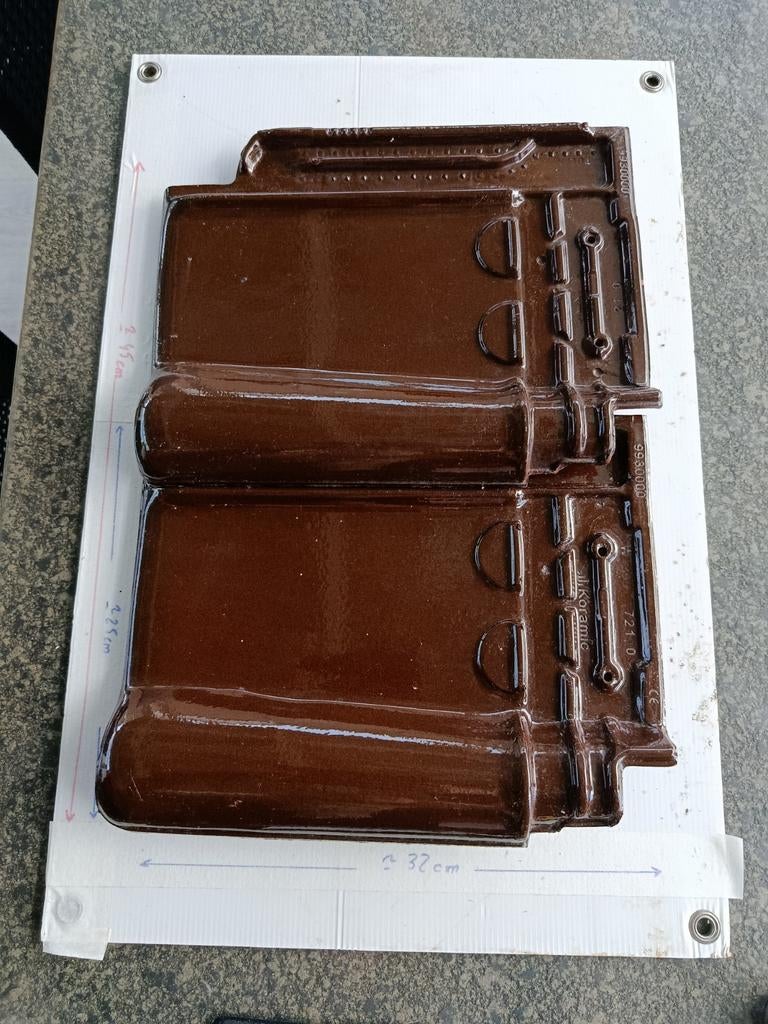 Lot de tuiles et autres, Bricolage & Construction, Tuiles & Revêtements de toit, Tuiles, Autres couleurs, Pierre ou Argile, Comme neuf