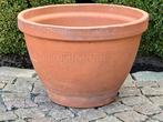 Italiaanse terracotta bloempot - diameter 40 cm, Tuin en Terras, Ophalen, Rond, Terracotta, Balkon
