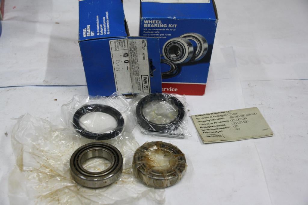 Twee wiellager sets VKBA751 voor Nissan vooraan, Autos : Pièces & Accessoires, Freins & Transmission, Nissan, Neuf, Enlèvement ou Envoi