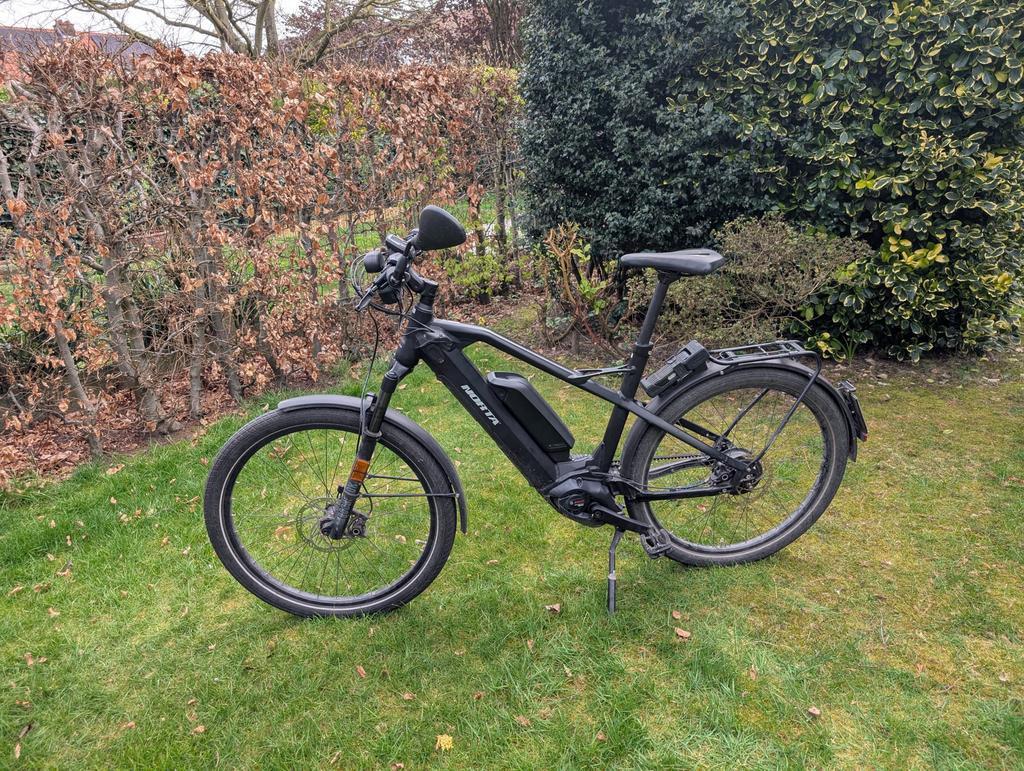 Speedpedelec Norta B5040 zwart nog met garantie, Gebruikt, 50 km per accu of meer, 55 tot 59 cm, Ophalen