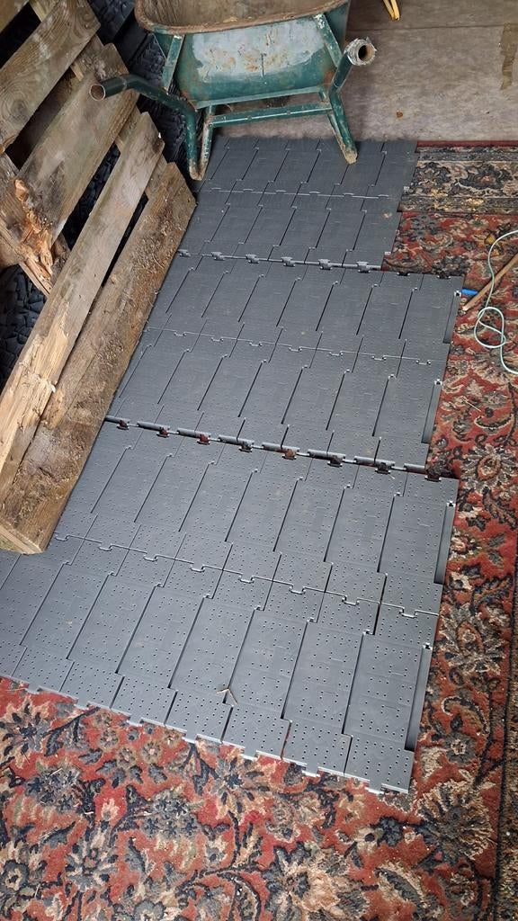 Tentvloer, pvc klikvloer voor tent of pergola., Ophalen