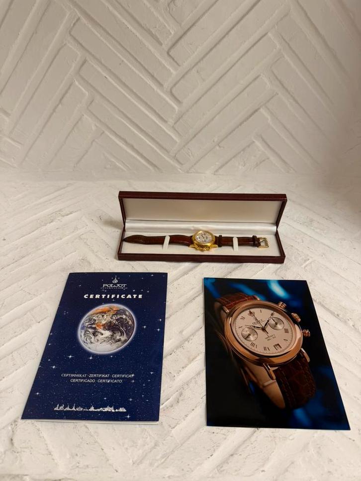 Montre Poljot, Bijoux, Sacs & Beauté, Montres | Anciennes | Antiquités, Montre-bracelet, Autres marques, Or, 1960 ou plus tard